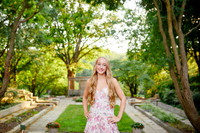 Brynn: Senior Session at the Cultural Gardens in Cleveland