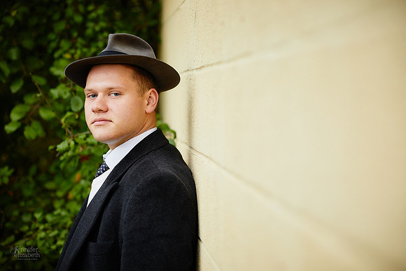 Johnny: Senior Session at Peninsula Depot with the Cuyahoga Valley Scenic Railroad in Peninsula