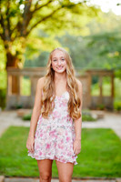 Brynn: Senior Session at the Cultural Gardens in Cleveland
