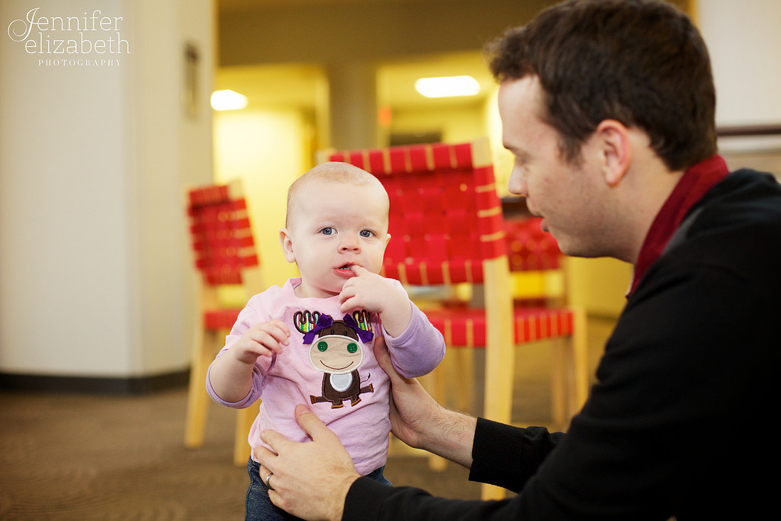 Family Portrait Session in Columbus, Ohio at the Ohio Union at The Ohio State University