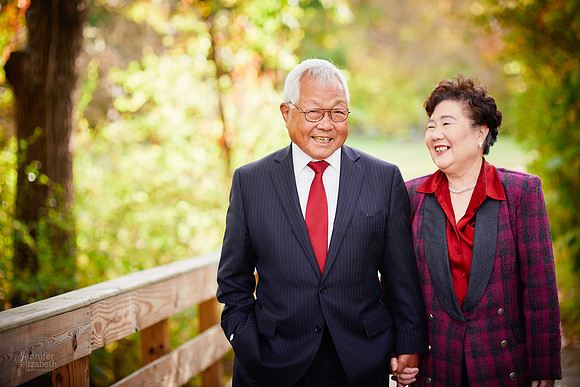 Kyung & Sung: Portrait Session at Hudson Springs Park in Hudson