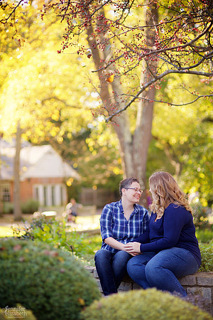 Kim & Aj: Same Sex Engagement Session in Westerville, Ohio