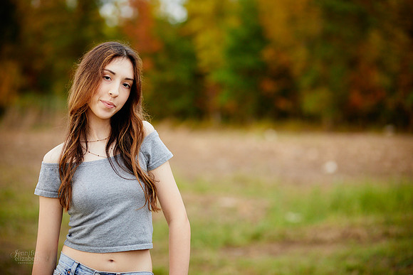 Ella: Senior Session at Maria’s Field of Hope in Avon