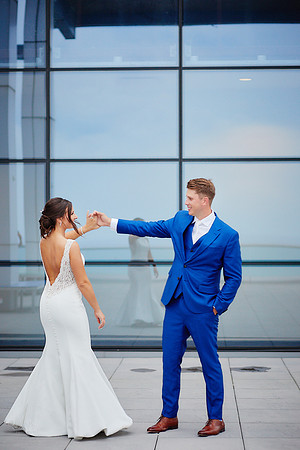 Stephanie & Tom: Wedding at Lago Custom Events at Aloft Cleveland Downtown