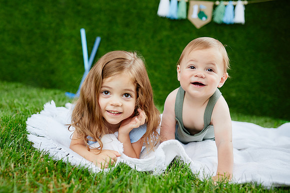 Carson: First Birthday Cake Smash Session