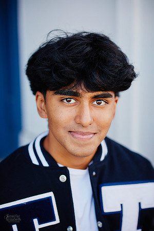 Sahil: Senior Portrait Session in Downtown Hudson and Hudson Springs Park