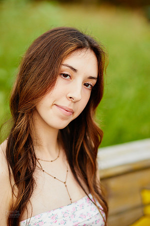 Ella: Senior Session at Maria’s Field of Hope in Avon