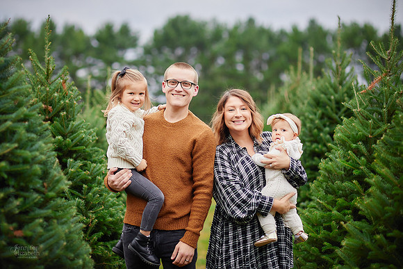 The B Family: Portrait Session at Sugar Pines Farm in Chesterland