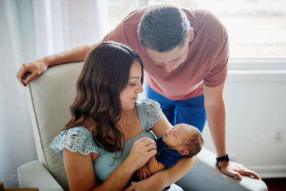 Baby Carson: Lifestyle Newborn Session in Parma