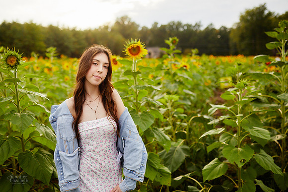 Ella: Senior Session at Maria’s Field of Hope in Avon
