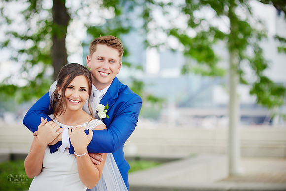 Stephanie & Tom: Wedding at Lago Custom Events at Aloft Cleveland Downtown