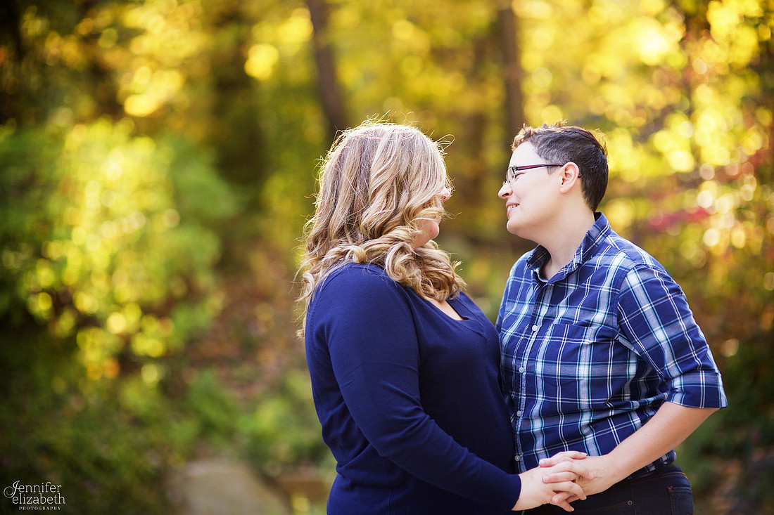 Kim & Aj: Same Sex Engagement Session in Westerville, Ohio