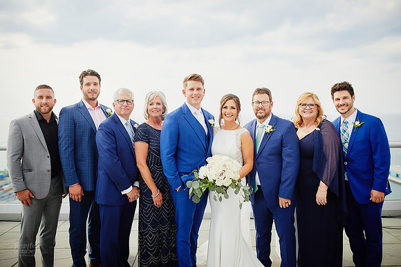 Stephanie & Tom: Wedding at Lago Custom Events at Aloft Cleveland Downtown