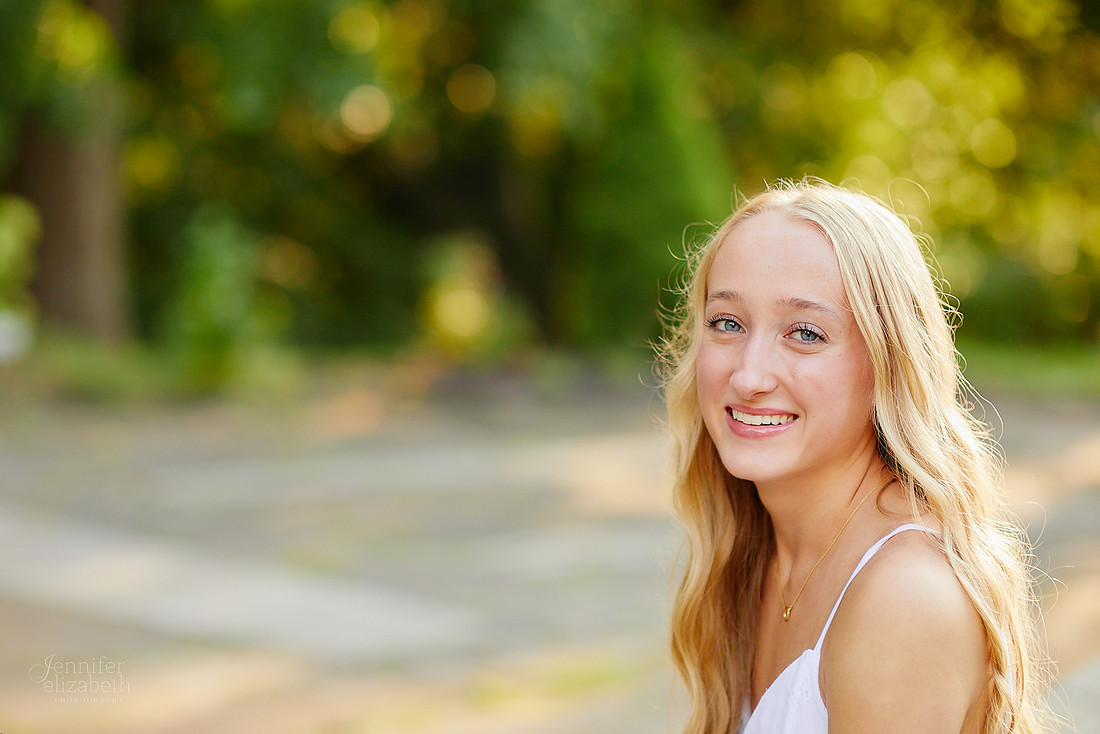 Brynn: Senior Session at the Cultural Gardens in Cleveland