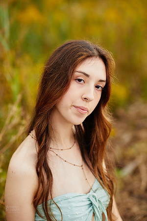 Ella: Senior Session at Maria’s Field of Hope in Avon