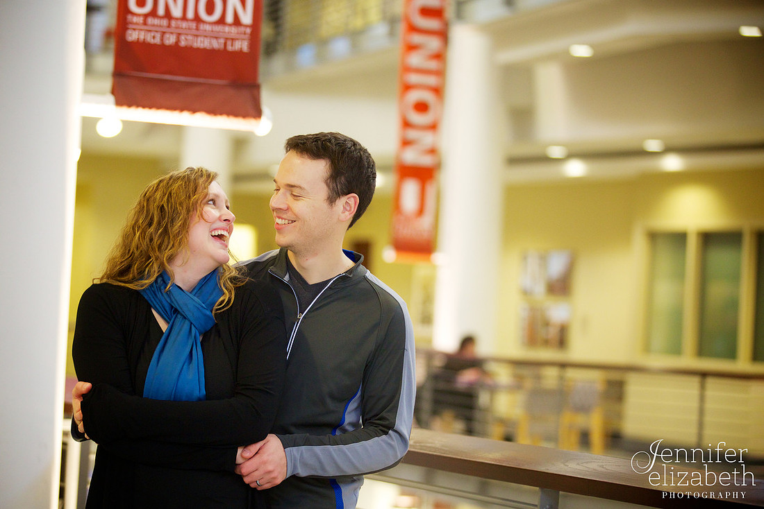 Family Portrait Session in Columbus, Ohio at the Ohio Union at The Ohio State University