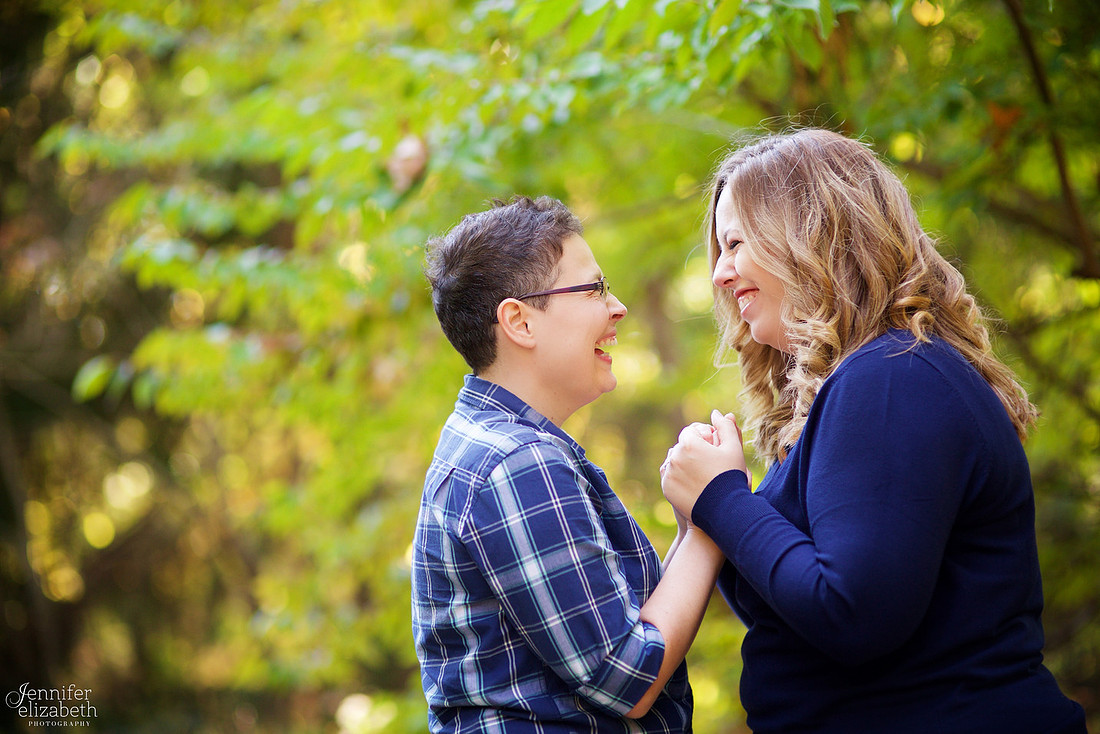 Kim & Aj: Same Sex Engagement Session in Westerville, Ohio