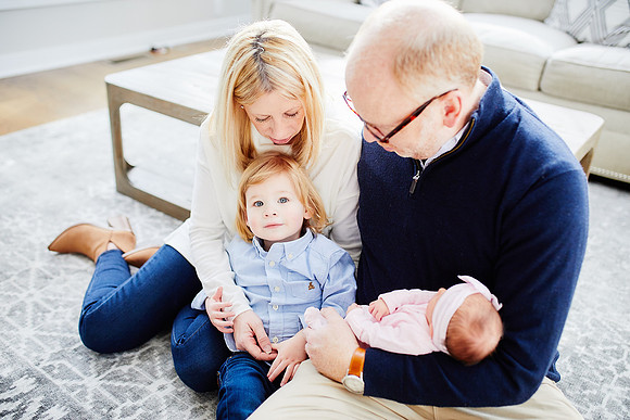 Baby Margeaux: Lifestyle Newborn Session in Chagrin Falls