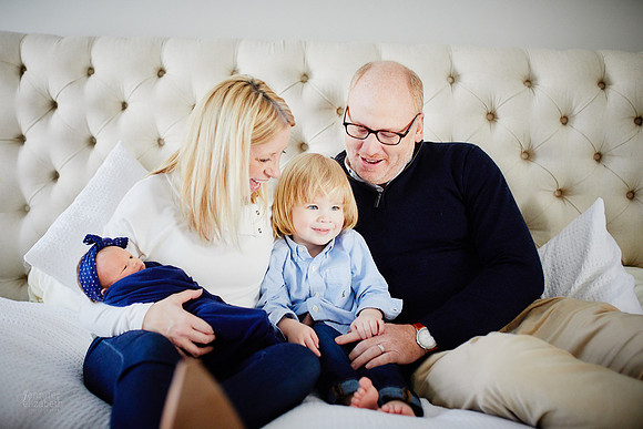 Baby Margeaux: Lifestyle Newborn Session in Chagrin Falls